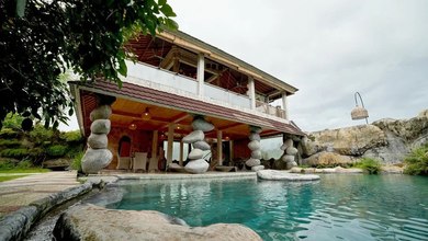 For Rent Villa In Ubud Ocean View Sawah Swimming Pool & Sauna