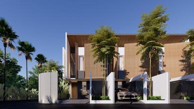 Villa 2 Lantai Nuansa Tropical Green Village Denpasar Bali