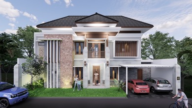 Hunian Mewah di Kesiman, Denpasar, 3 Kamar Tidur, LT 180m²