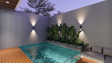 Rumah Mewah di Seminyak, Badung, 2 KT, LT 100m²