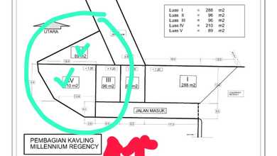 Jual Tanah Lokasi Strategis, Luas 270 m2