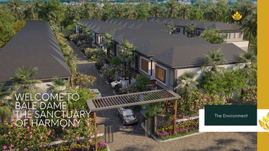 Sanur Bali Villa Freehold - Tropical Family Home Near Beach, SHM