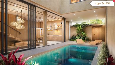 Villa Private Cluster Mewah Jimbaran, View Subset Dekat Gwk, SHM