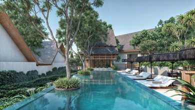 Villa Indent One Gate System Di Jimbaran Pool & Fasilitas Resort 
