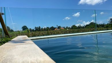 Villa 2 Kamar Di Ubud Bali - Private Pool, View Sawah Abadi SHM