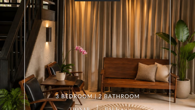 Rumah Sewa Nyaman Lokasi Ubud, Gianyar, LB 200m²