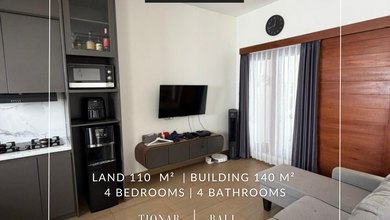 Rumah Siap Huni di Kawasan Sanur, Denpasar, LT 110m²