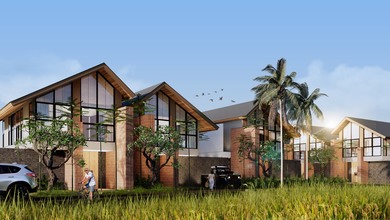 Hunian Elegan di Ubud, Gianyar, 2 Kamar Tidur, LT 137m²