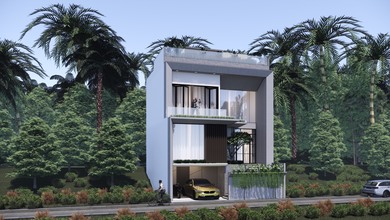 Kesempatan Langka, rumah Mewah di Canggu, Badung, LB 334m²