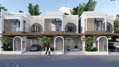 Villa Asri Full Furnished View Sawah Dekat Pantai Canggu, Bali