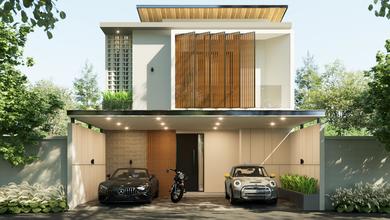 brand new villa modern contemporer full furnish canggu
