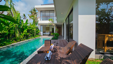 ready unit villa  mewah for rent lokasi strategis view ricefield