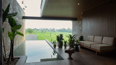 Villa 3Br Modern Rice Field View In Canggu