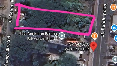Jual Terjangkau Tanah 1100 m2 Kawasan Strategis