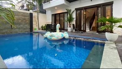 Dijual Villa 2 Lantai + Rooftop di Umalas – SHM, Lokasi Komersial Strategis!