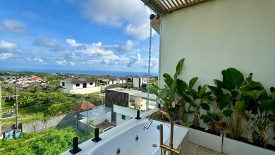Brand New 2Br Ocean View Villa Freehold di Ungasan Bali