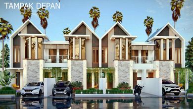 Rumah Modern Luas 100 Jual di Gatot Subroto, Denpasar
