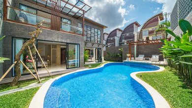 Villa Mewah 4Br Modern Tropis Umalas Lt/Lb 500 SHM