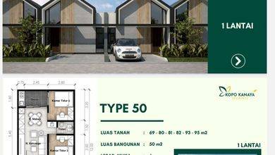 Jual Rumah Megah Luas 69 m2 Area Margaasih, Bandung