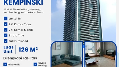 Penawaran Istimewa Apartemen Elit di Menteng, Jakarta Pusat, Harga Premium