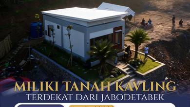 Jual Cepat Tanah Murah di Citeureup, Bogor, LT 100m²