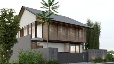 Rumah Mewah di Setiabudi, Bandung, 4 Kamar Tidur, LT 193m²