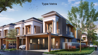 Dijual Rumah Strategis di Podomoro Park Bandung, Bandung - LT 96m²