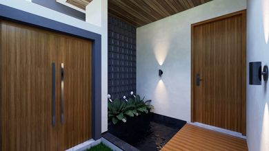 Villa Baru Elegan Bergaya Modern Contemporer Di Seminyak