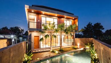 Villa Baru Bergaya Modern Contemporer Berlokasi Strategis