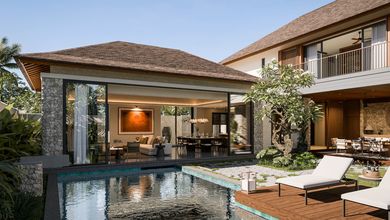 Villa Legong Style 6 Bedroom Di Jimbaran Dengan Nuansa Hijau