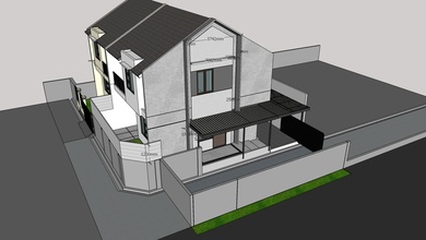 Rumah Mewah di Setra Duta, Bandung, 4 KT, LT 170m²