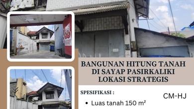 Tanah Nyaman untuk Hunian di Pasir Kaliki, Bandung, Luas 150m²