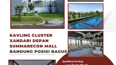 For Sale Tanah Premium di Summarecon Bandung, Bandung, LT 294m²