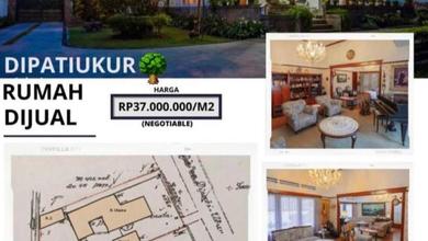 Tanah Elit Dijual di Dago, Bandung, Harga 63,6 Miliar