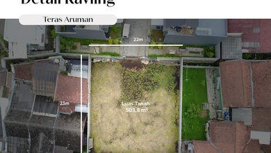 Dijual Tanah Premium di Cimahi Utara, Cimahi, LT 500m²