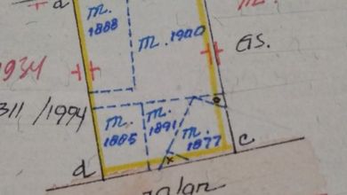 For Sale Tanah Eksklusif di Surya Sumantri, Bandung, LT 507m²