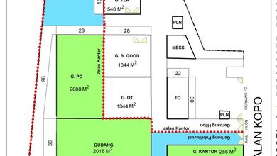 Sewa Tanah Per Tahun Luas 10000 m2 Kawasan Kopo, Bandung