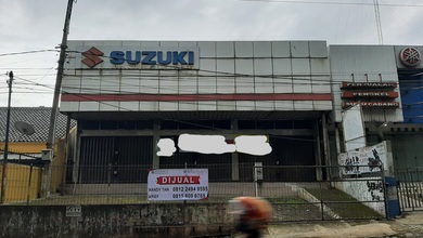 Jual Showroom Bengkel di Ciranjang Cianjur. Mainroad ramai