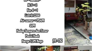 Rumah Mewah di Buah Batu, Bandung, 5 KT, LT 419m²