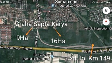 Jual Tanah Lokasi Cluster Gede Bage View Danau dan Taman